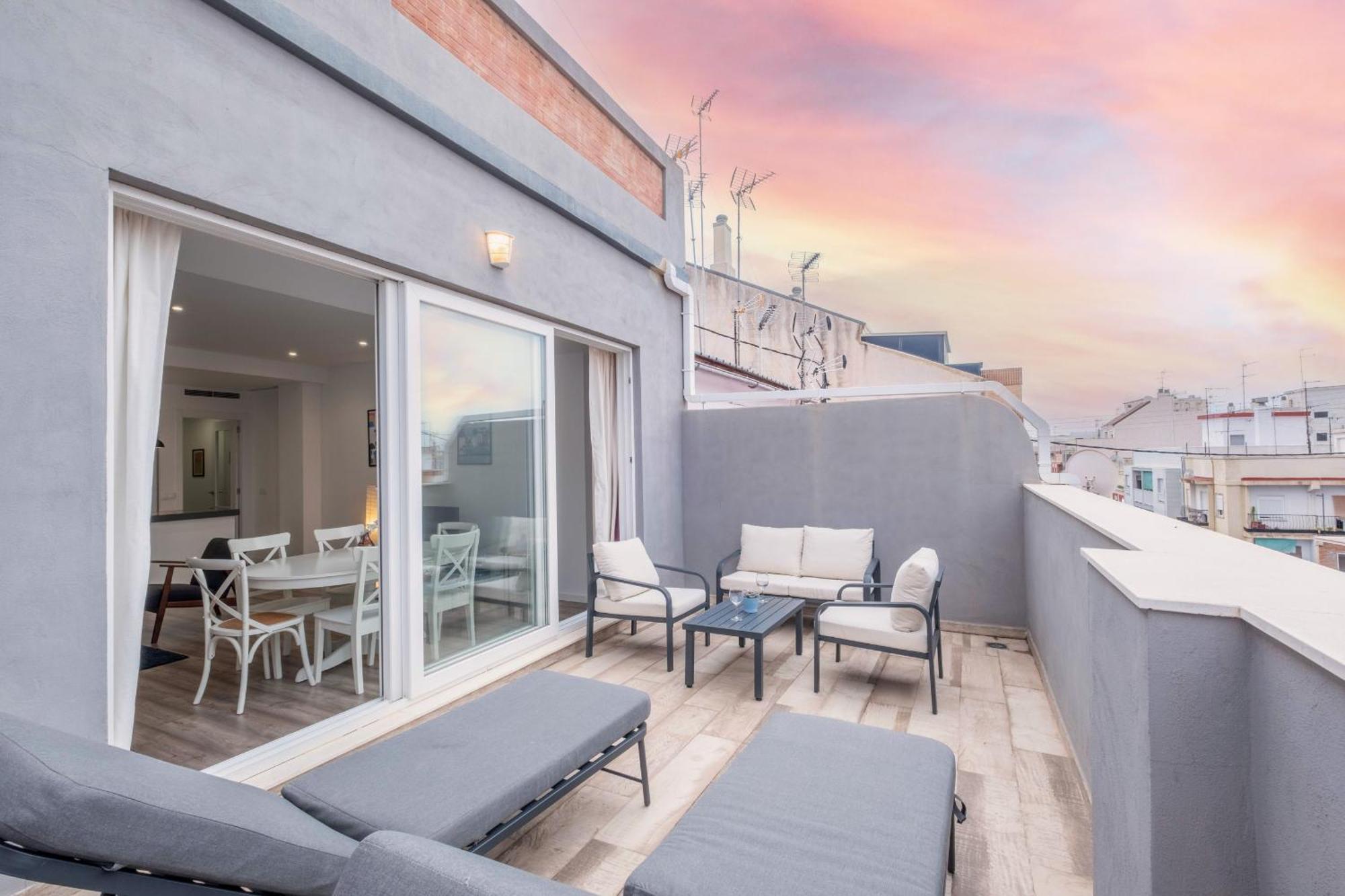 Modern Penthouse With Private Terrace * Valence